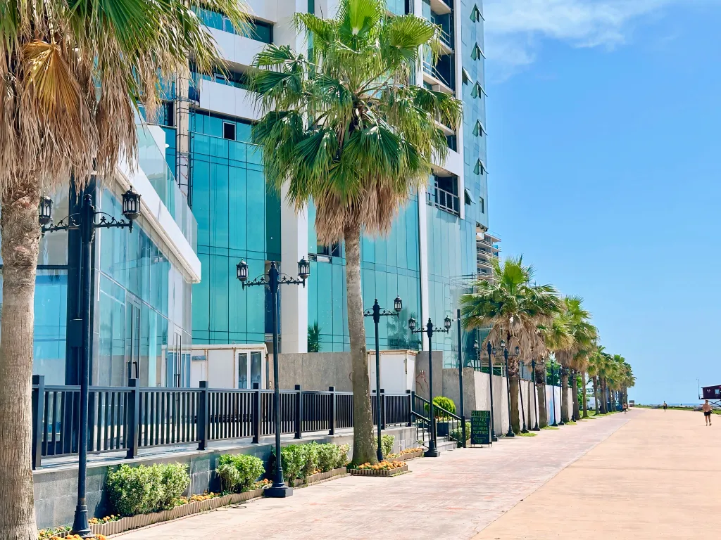 Nice one bedroom batumi view апартамент на берегу моря