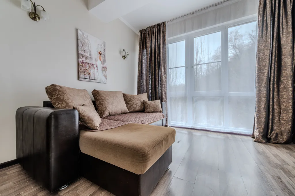 Апартамент с закатным балконом, 52 м², 2 этаж