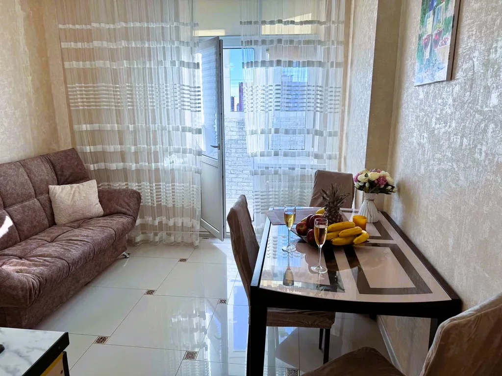 Квартира Уютная 1-кoмнaтная квартира рядом с парком Галицкого — Краснодар