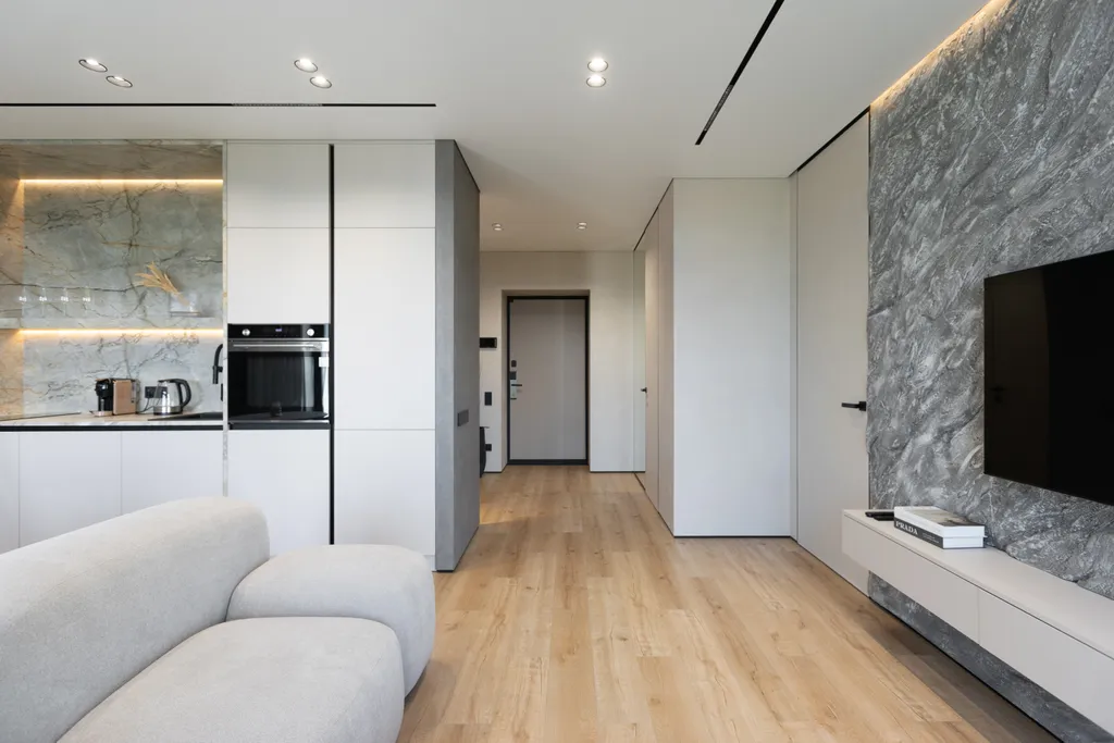 Апартаменты бизнес класса в центре города с красивым видом из окна