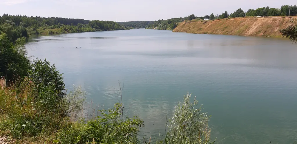 Уютный домик в березовой роще