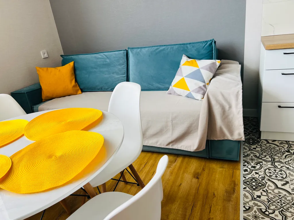 Квартира в скандинавском стиле с видом на горы