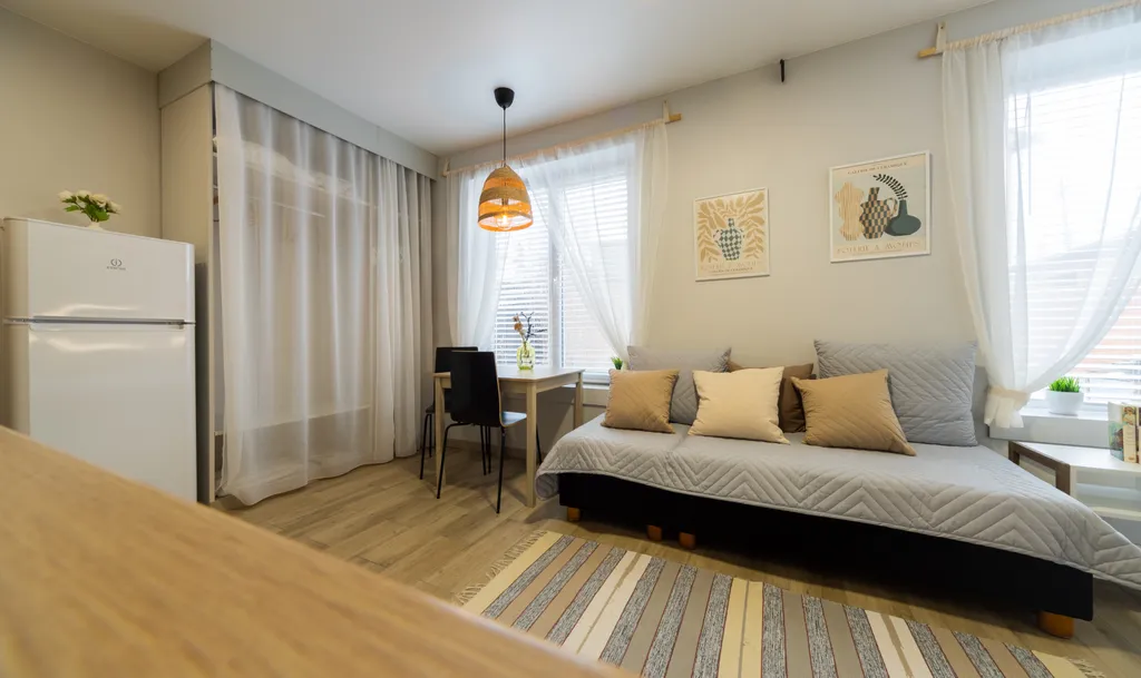 Квартира Квартира Атмосферная студия рядом с автовокзалом — Красноярск