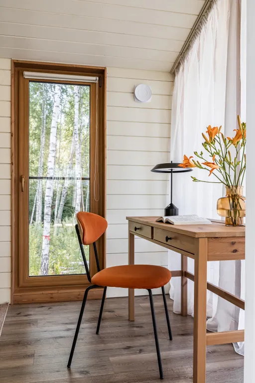 Дизайнерский дом в лесу