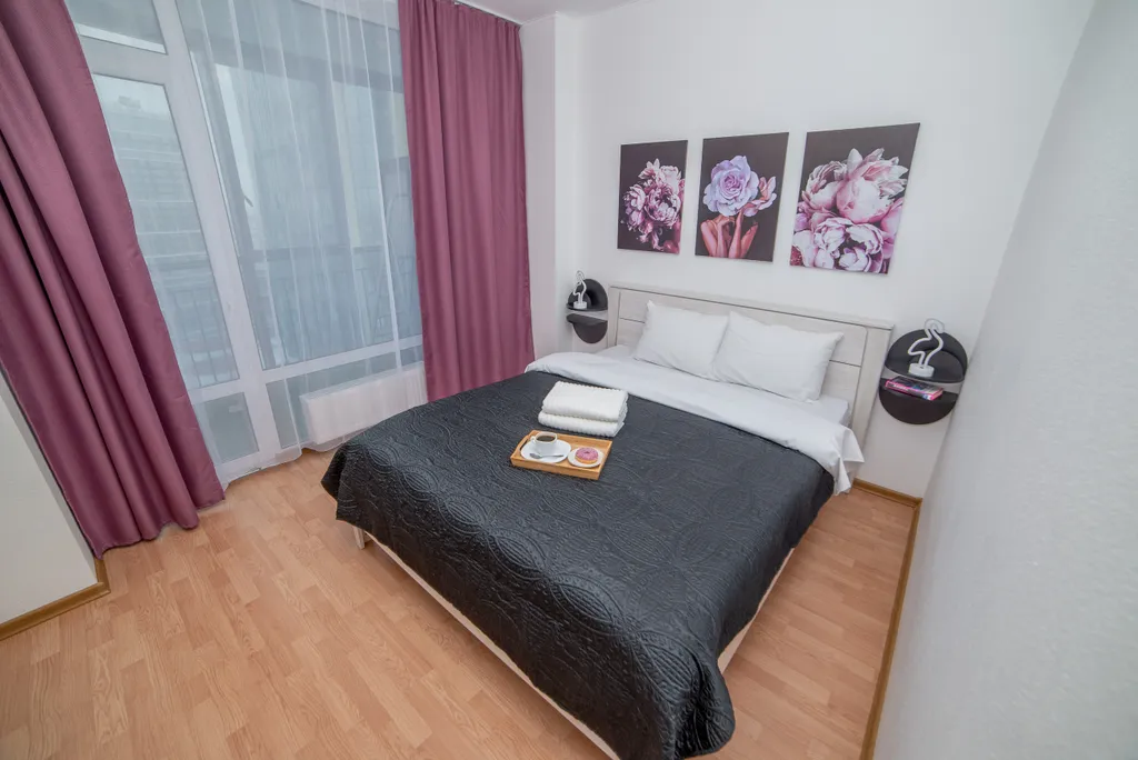 Бордовый закат в Чемпион-парк