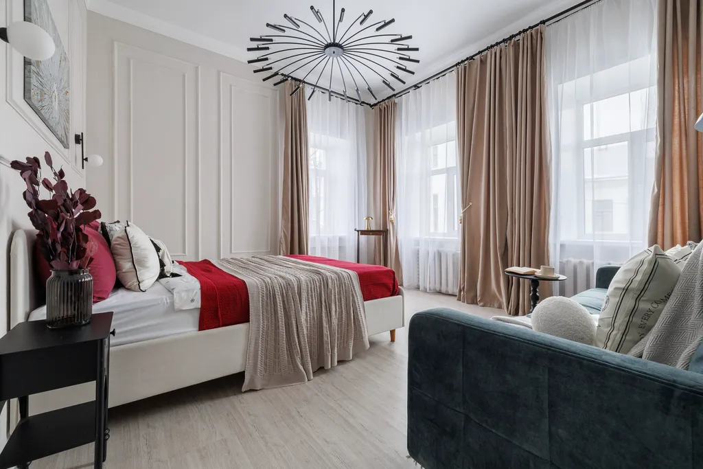 Дизайнерская квартира у театра