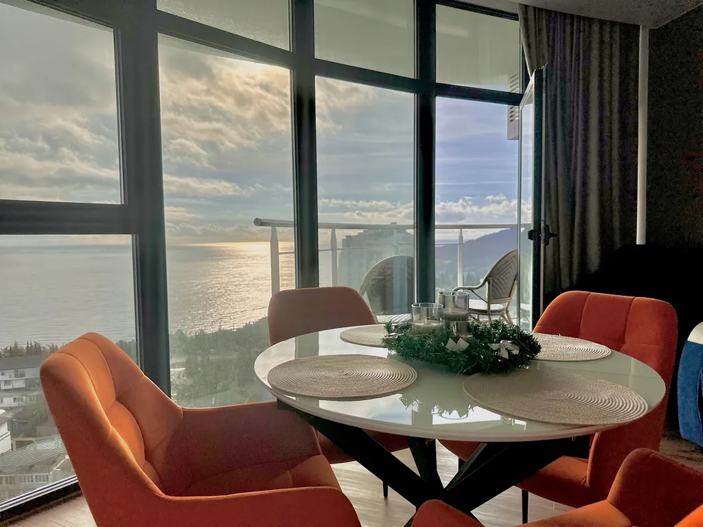 Квартира Дизайнерские апартаменты LS-LUX-ORANGE в ЖК Крымская Резиденция — аренда посуточно в Алушта