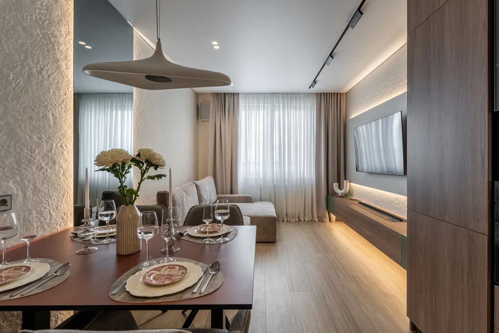 Apart-Deluxe Легенды моря: Дизайн 2к.кв. в ЖК Альпы, ул.Мира, Музтеатр