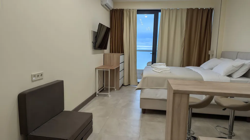 Квартира Роскошные апартаменты с прямым видом на море в Бамбо Бич Цихисдзири — Цихисдзири