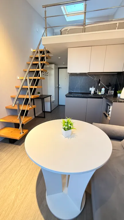 Квартира Квартира Двухуровневый апартамент с видом на море — Адлер