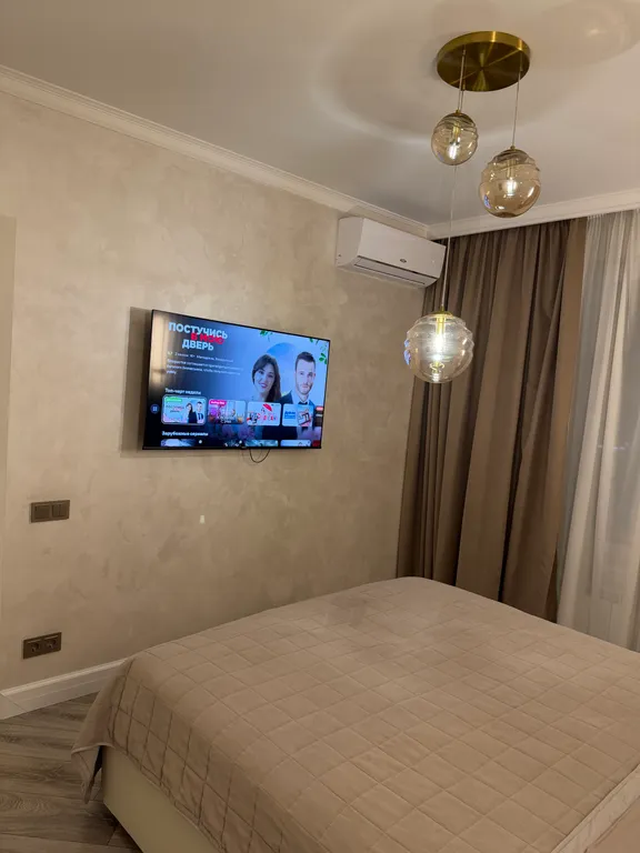 1-комнатная квартира с дизайнерским ремонтом