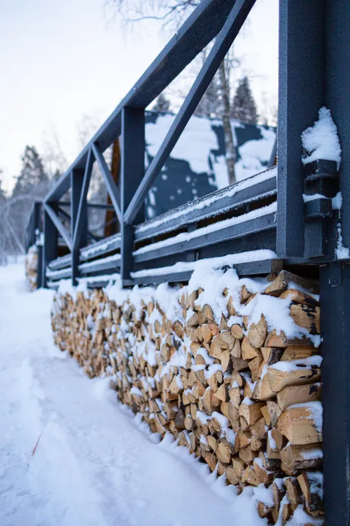 Дом с видом на озеро рядом с Ладожскими шхерами