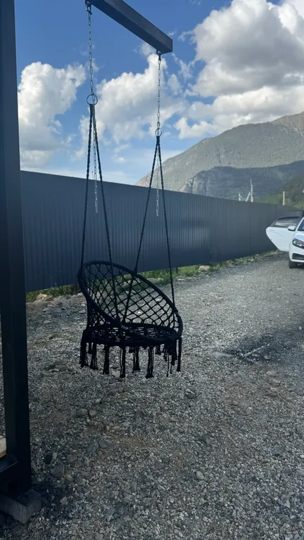 Новый домик с панорамным видом на горы