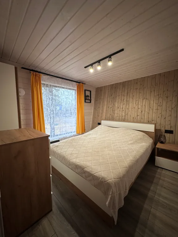 Коттедж Уютный современный дом в сосновом лесу у озера — Запорожское