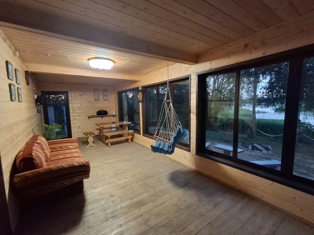 Новый развлекательно-банный комплекс на берегу реки