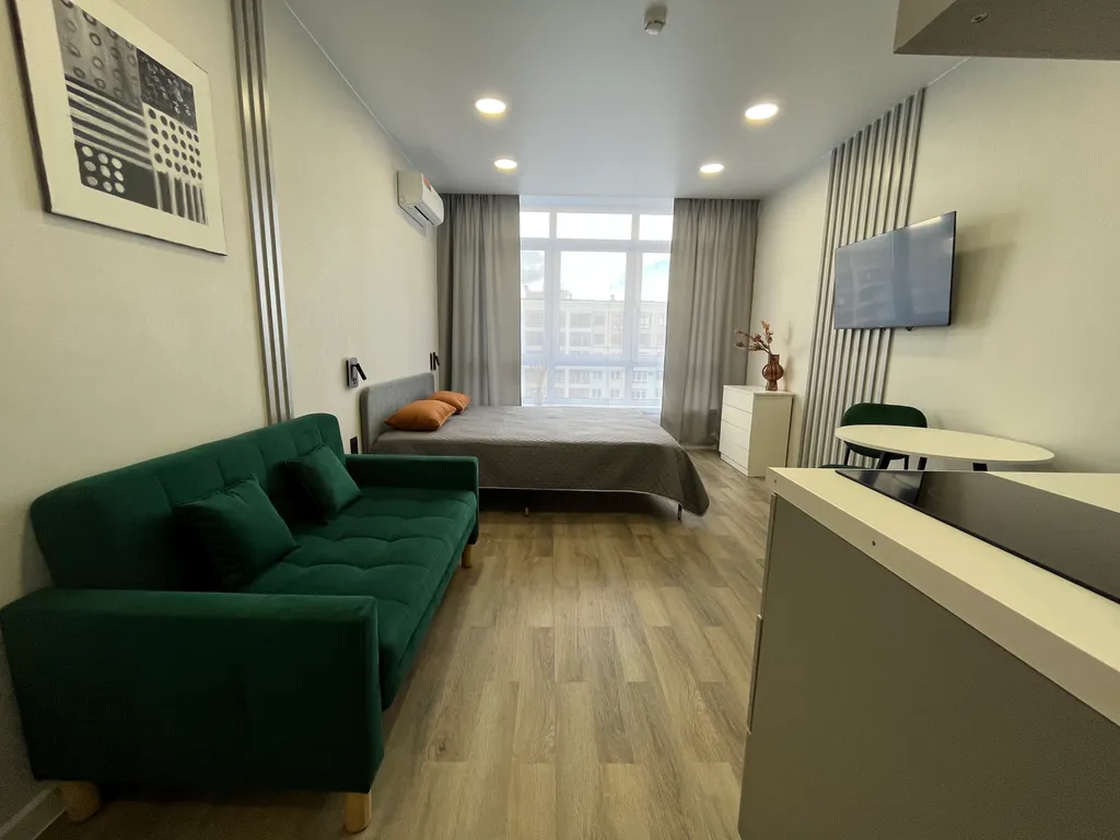 Комфортная студия в элитном доме рядом с Парками