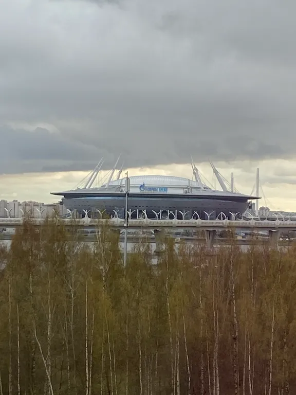 Квартира Видовая квартира с видом на Газпром Арену — Санкт-Петербург