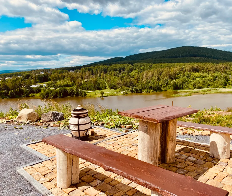 Атмосферный дом с потрясающим видом