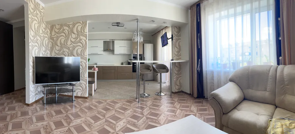 Просторная 2-х комнатная квартира в самом сердце города