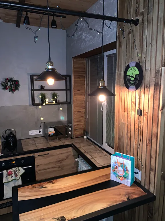 Уютное бунгало в стиле лофт