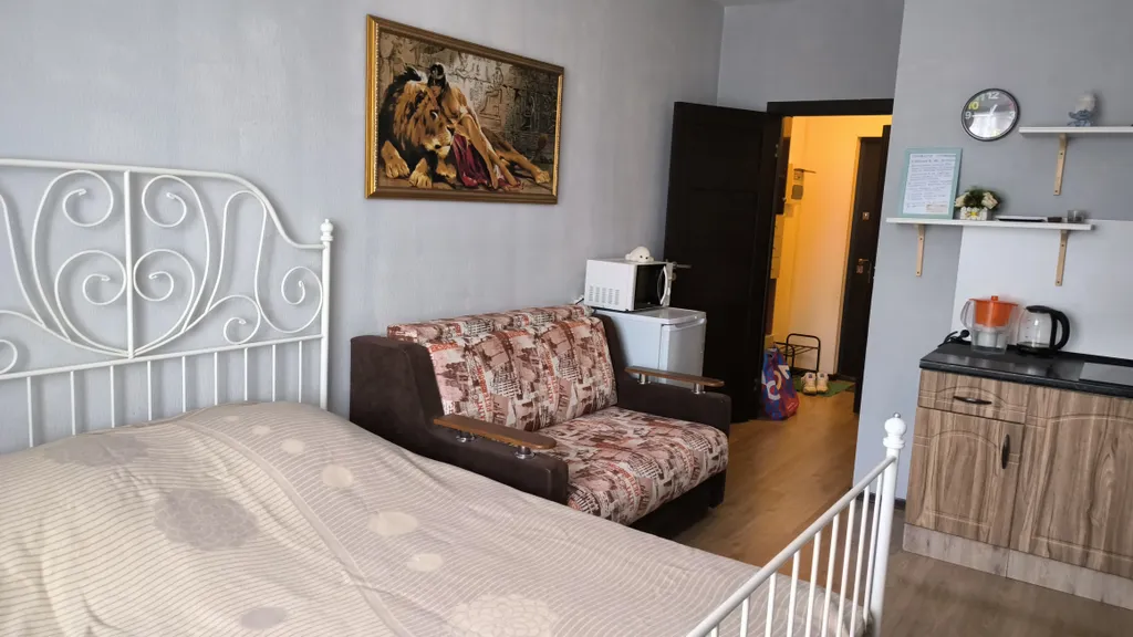 Уютная и комфортная студия ждёт своих гостей