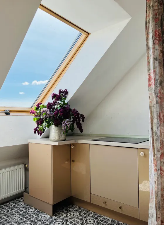 Апартаменты Рубиновый шпиль с шикарным видом на море и камином