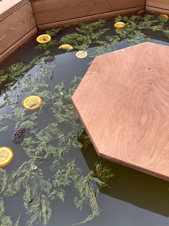 Уютный дом с чаном и баней