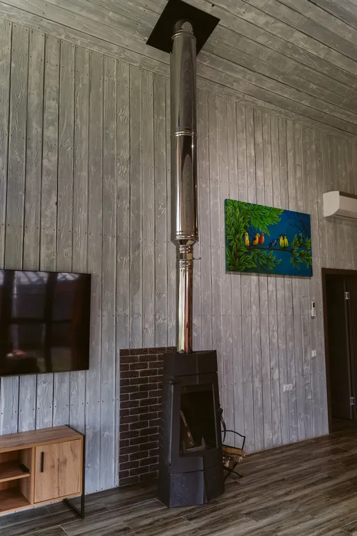 Дом "Селемина" с камином с видом на озеро