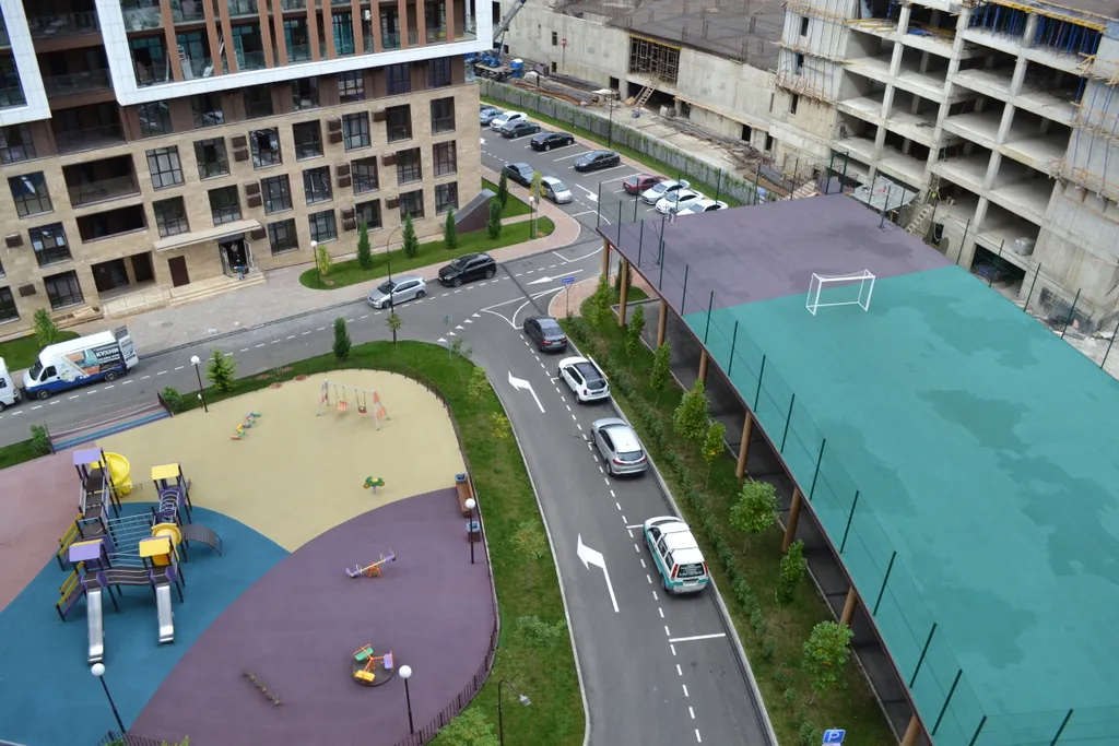 Квартира-студия у моря с видом на горы