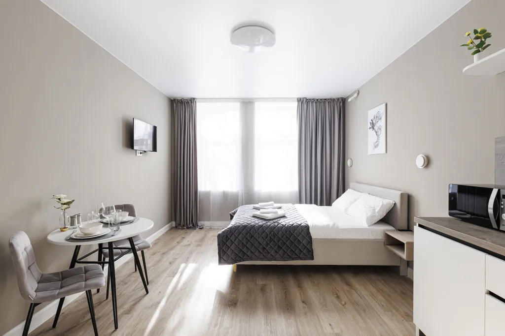 Квартира Квартира Дизайнерская студия на западе — Москва