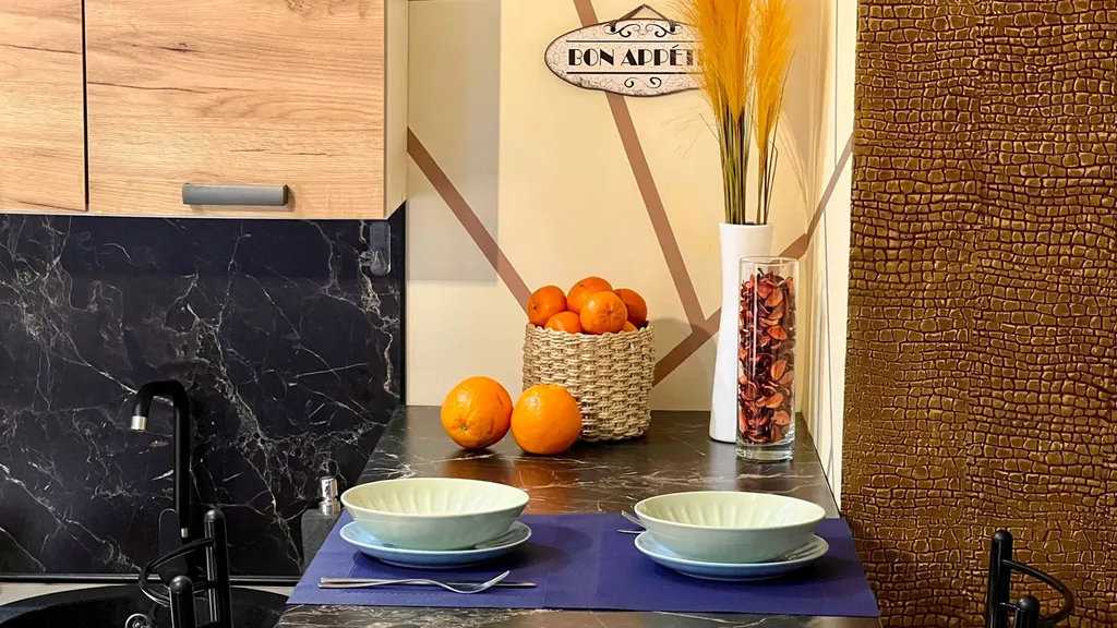 Квартира Квартира Стильная и сочная студия в ЖК Сорренто Парк — Сириус