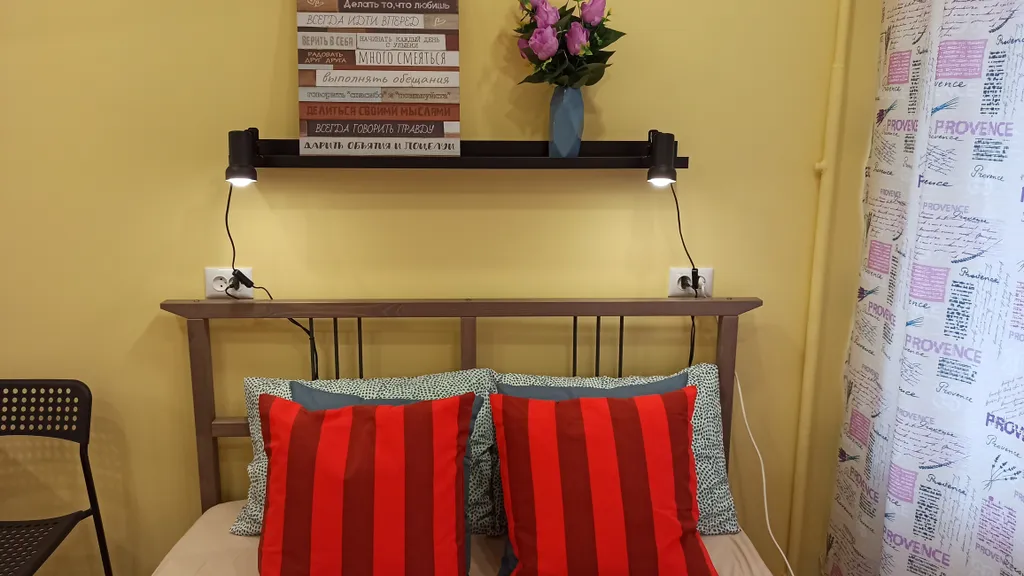 Светлая уютная студия для комфортного проживания двоих гостей