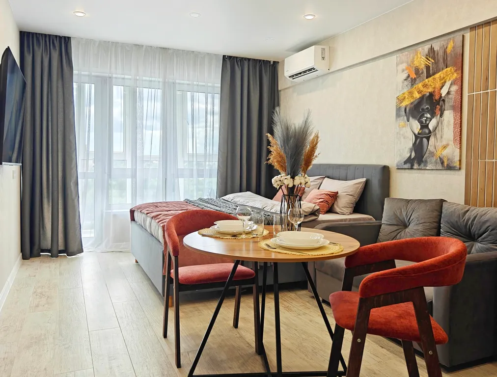 Квартира ТЕРРА48 | Брусника GraFF Студия | Центр + Сетевой стандарт — аренда посуточно в Липецк