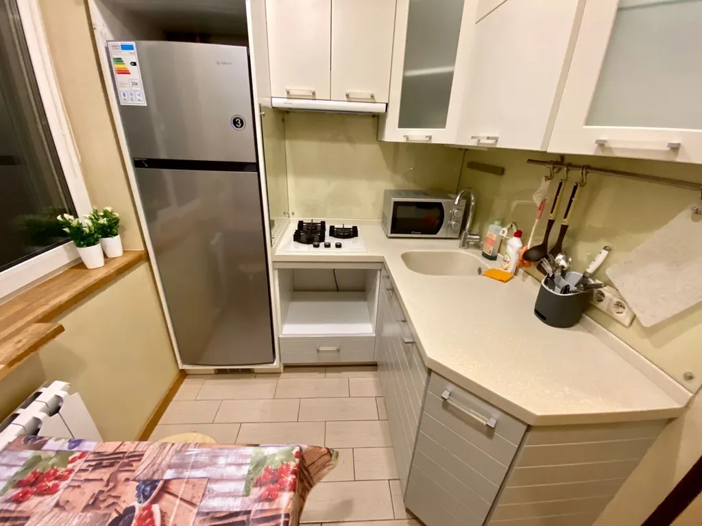 Комфортная двухкомнатная квартира, есть 4 раздельных спальных места