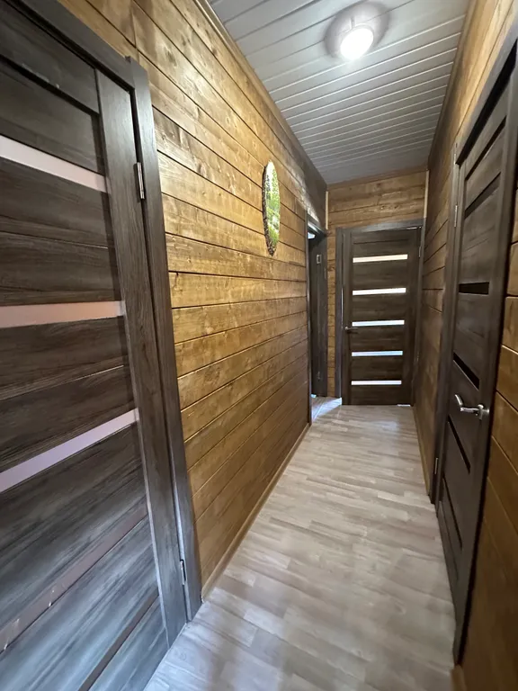 Дом в русском стиле Гжель