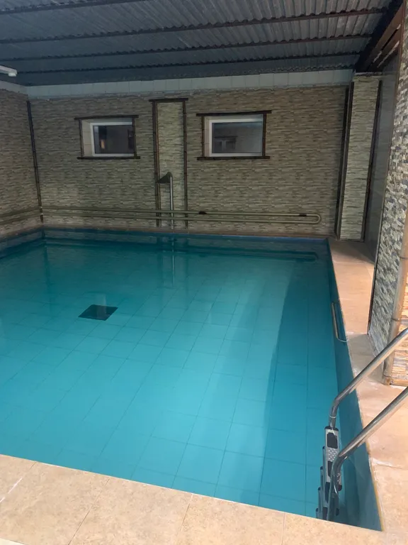 Дом баня с бассейном