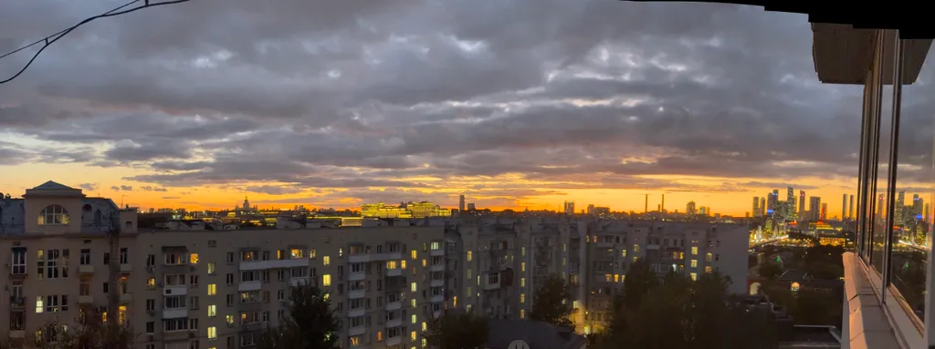 Квартира Квартира в центре с балконом, спальней и паркингом — Москва