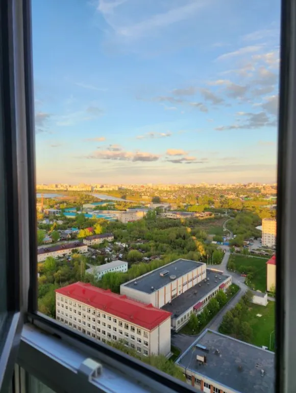 Квартира Квартира Панорамный вид с 23 этажа на Мост влюбленных и набережную — Тюмень