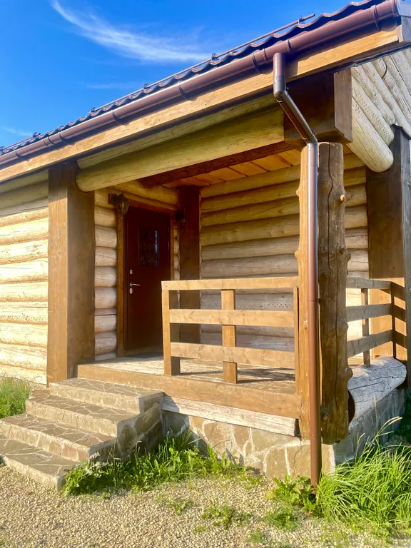 Коттедж Коттедж Шале из сухого бревна — Красное Село