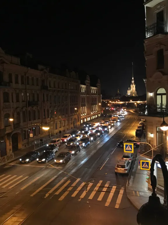 Квартира Комната в квартире с видом на Петропавсловскую крепость — Санкт-Петербург