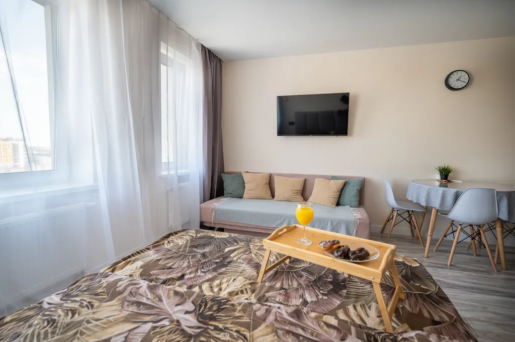 Cтудия клaccа премиум для чeтверых гоcтей c шикарным рeмoнтом