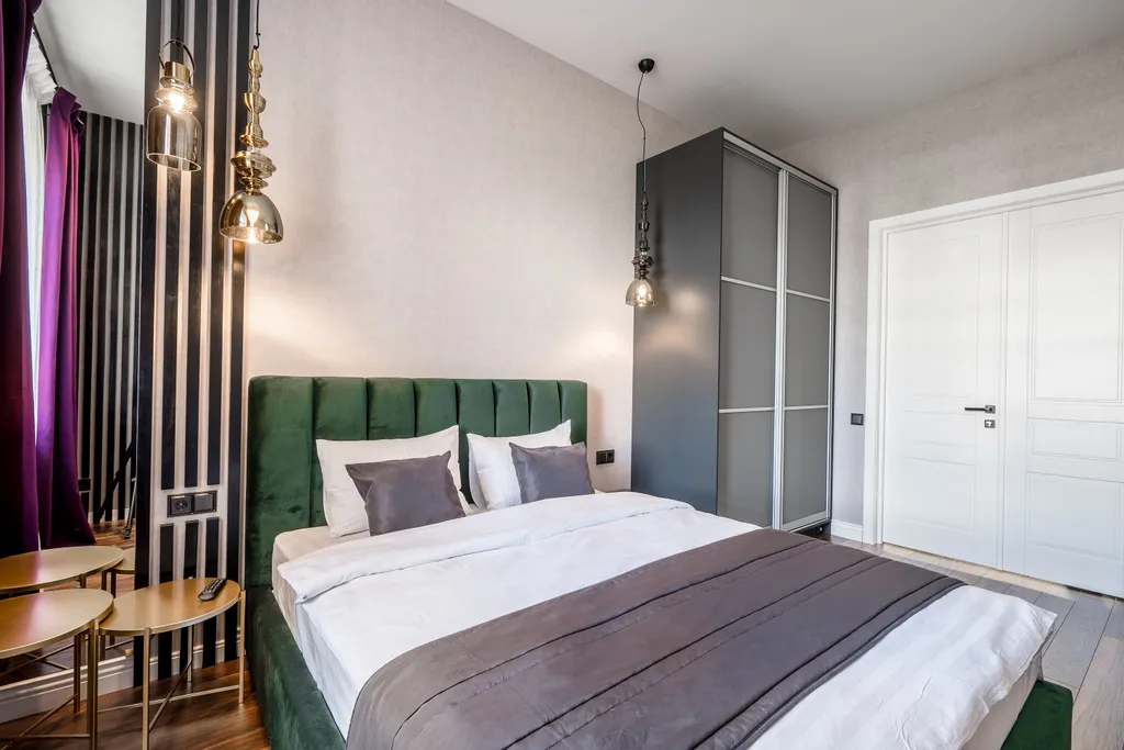 Апартаменты лофт с 2 спальнями в центре Минска