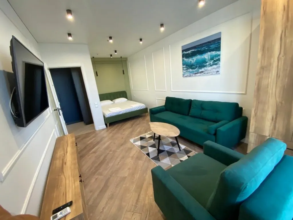 Квартира Квартира у моря с балконом и отдельной кухней — Анапа