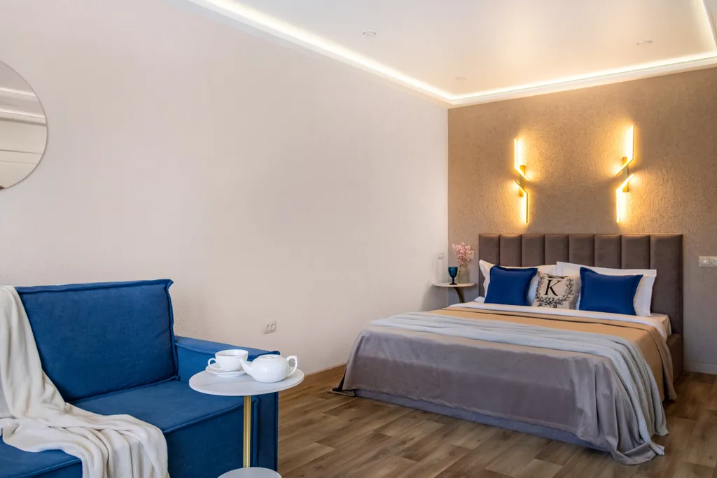 Уютный, с красивым видом апарт