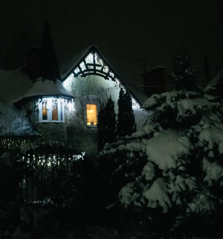 Коттедж с баней и джакузи рядом с горками