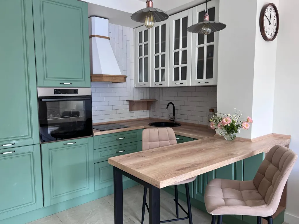 Квартира с балконом и невероятным видом на горы