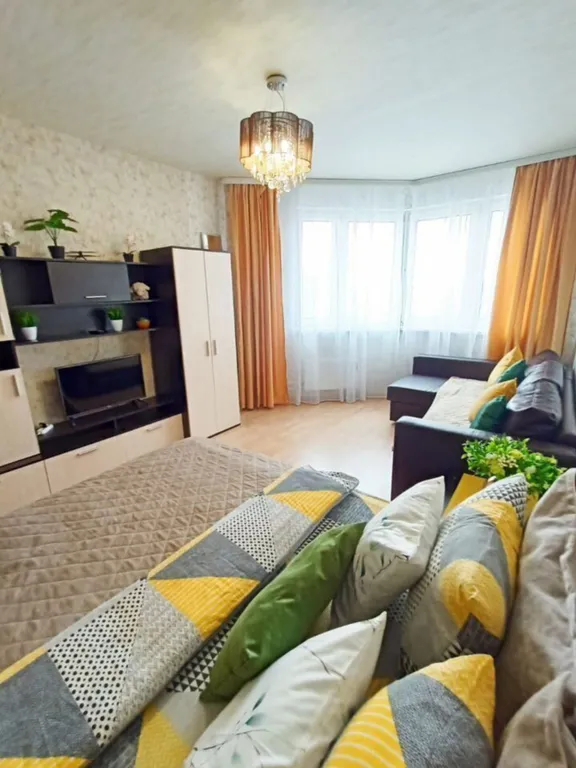 Уютнaя светлая квaртира на высоком 21 этаже