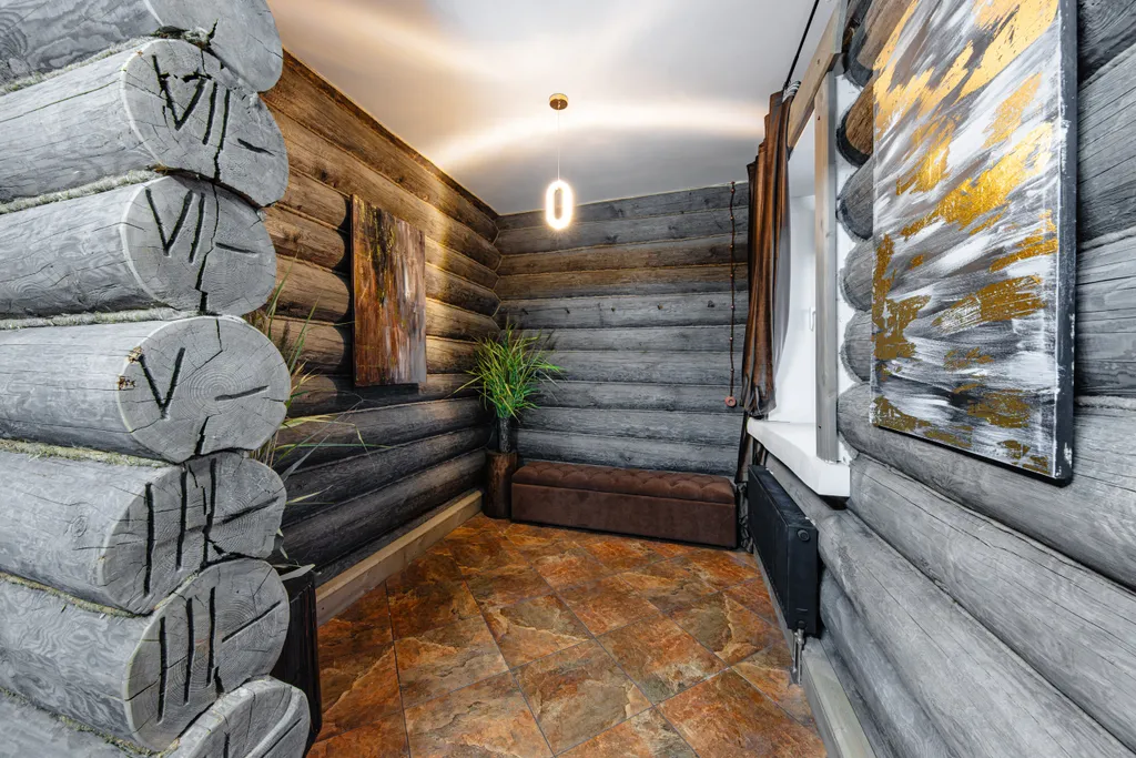 Дом  с летней кухней на три спальни с камином и террасой