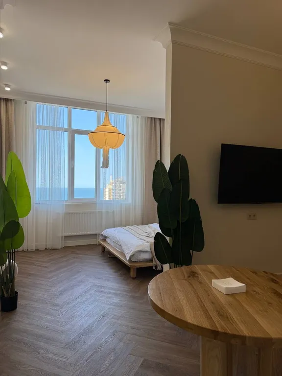 Квартира Квартира Уютная студия с панорамным видом на море — Махачкала