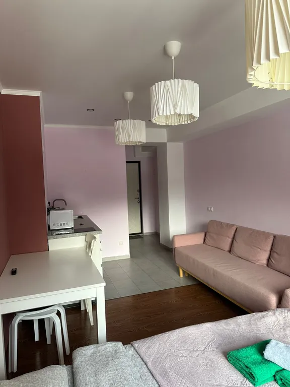 Уютная студия в самом сердце Домбая с видом на горы